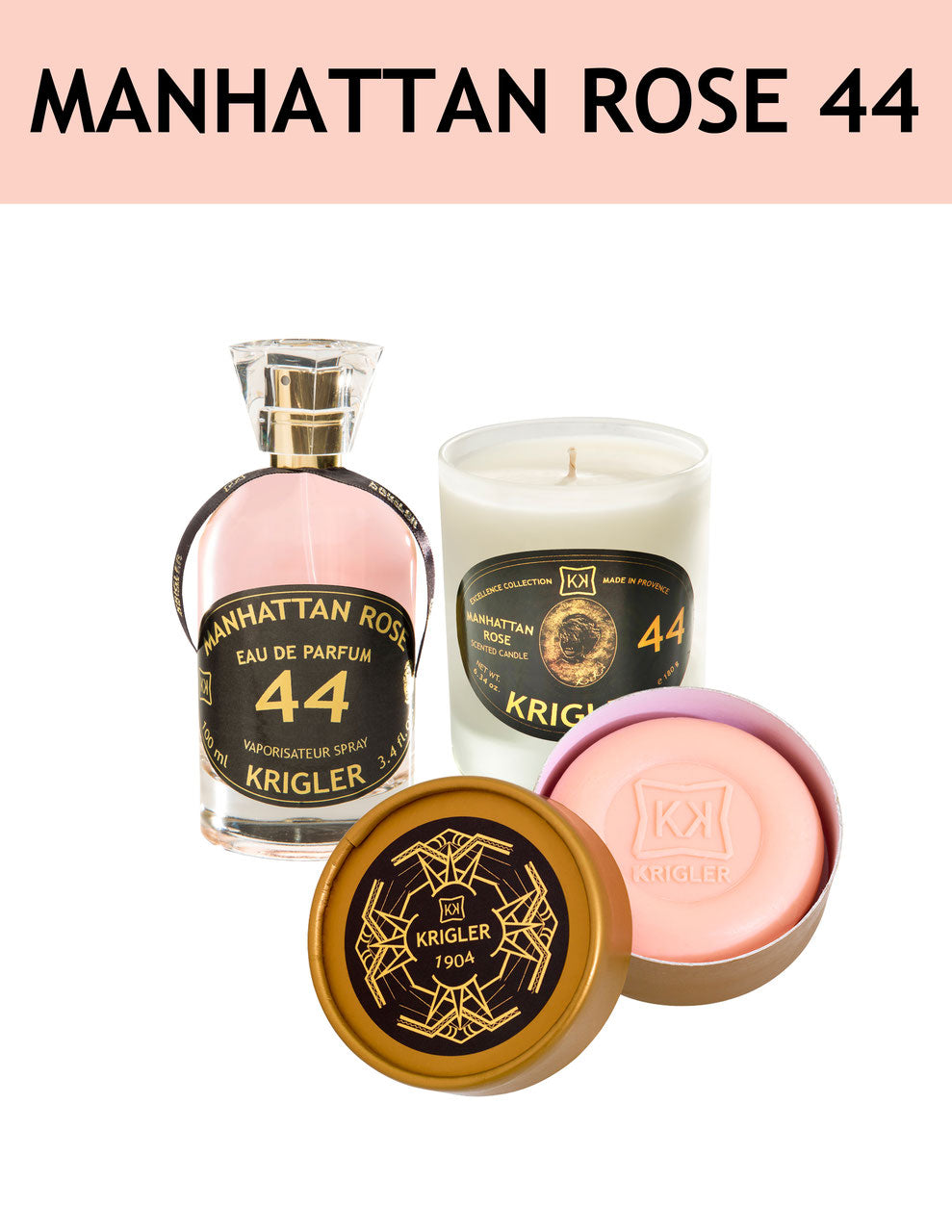 44 COFFRET- MANHATTAN ROSE 44