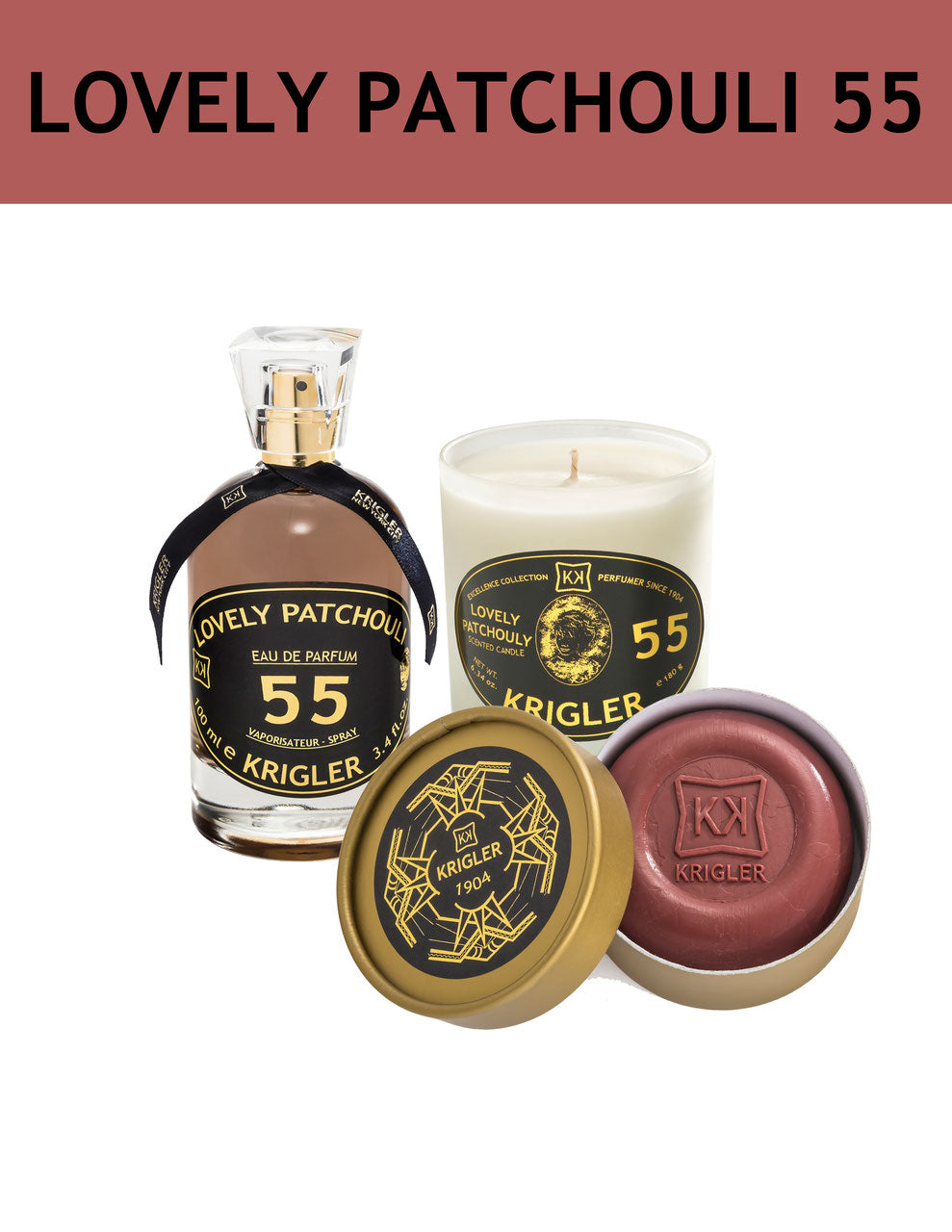 55 COFFRET - LOVELY PATCHOULI 55